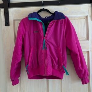 Vintage 90s Columbia women’s pink jacket